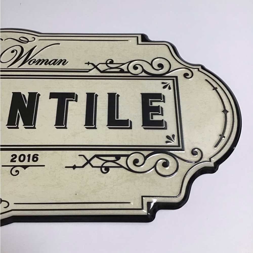 The Pioneer Woman Mercantile Sign Ree Drummond 20” Embossed Tin Farmhouse Booth - Picture 8 of 11